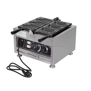 Produttore macchina per Waffle Taiyaki a forma di pesce 3 pezzi a bocca <span class=keywords><strong>aperta</strong></span> macchina per Waffle Taiyaki - Product Image 1