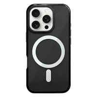 NOUVEAU Coque de téléphone transparente couleur néon pour iPhone 17 15 16 Pro Max 13 14 12 11, compatible avec le chargement sans fil, en silicone souple antichoc