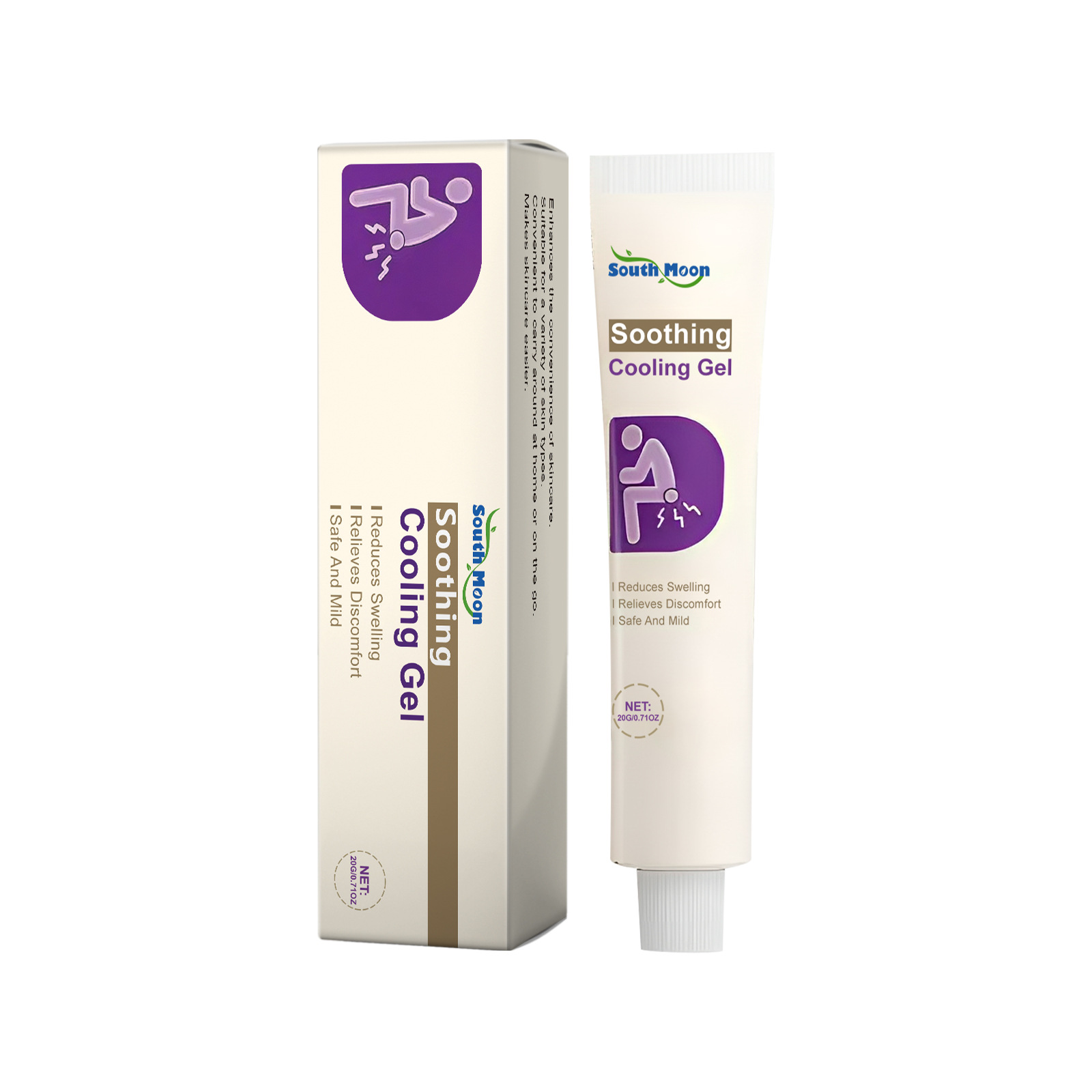 100% Natural Herbal Gel Ointment for Hemorrhoids Anal Ball Swelling Pain Relief