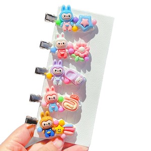 กิ๊บติดผมเรซิ่นเนื้อครีม DIY ทำมือ พลาสติกน่ารัก สำหรับเด็ก นักเรียน เครื่องประดับผม อุปกรณ์งานฝีมือ - Product Image 5