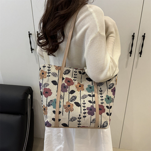 Nuova Elegante Borsa Casual da Donna Grande Capacità Borsa a Tracolla con Chiusura a Cerniera Cinghia Singola <span class=keywords><strong>e</strong></span> <span class=keywords><strong>Design</strong></span> alla <span class=keywords><strong>Moda</strong></span> - Product Image 3