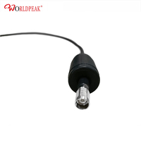 Kabel Jumper Superflex 3 m 1/4 4.3-10 Male ke NEX10 Male, Kabel Feed Fleksibel untuk Pemasangan Radio Seluler Kecil