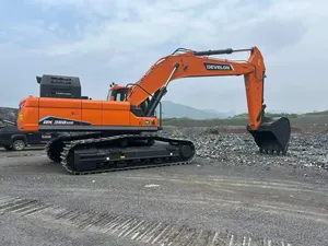 Excavadora de cadenas naranja DX380HD con etiqueta de emisiones IV, motor de bajo consumo y excavadora hidráulica - Product Image 1