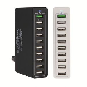 Produits <span class=keywords><strong>les</strong></span> plus vendus <span class=keywords><strong>2021</strong></span> chargeur rapide <span class=keywords><strong>de</strong></span> téléphone portable 60W 10 ports chargeur usb multi-ports portable 5V 2.4A max - Product Image 2