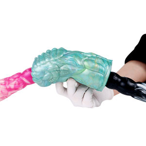 Masturbadores de canal completo de silicona suave GEEBA, molde invertido de Vagina realista, doble cabeza, entrenamiento de pene, estimula el orgasmo - Product Image 2