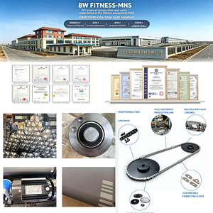 เครื่องวิ่งออกกำลังกาย BW รุ่นขายดี เครื่องคาร์ดิโอ อุปกรณ์ฟิตเนสสำหรับยิม หน้าจอ LED รุ่น BW CA X8 คุณภาพจากโรงงาน - Product Image 3