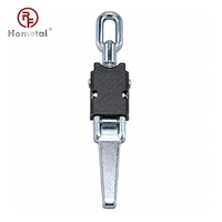 Loquet à ressort en acier zingué RF pour quincaillerie de porte industrielle