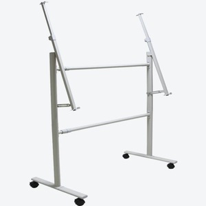 Tableau blanc <span class=keywords><strong>magnétique</strong></span> mobile <span class=keywords><strong>effaçable</strong></span> de type support, pour enfants, enseignement à domicile, bureau, vertical avec roulettes - Product Image 4