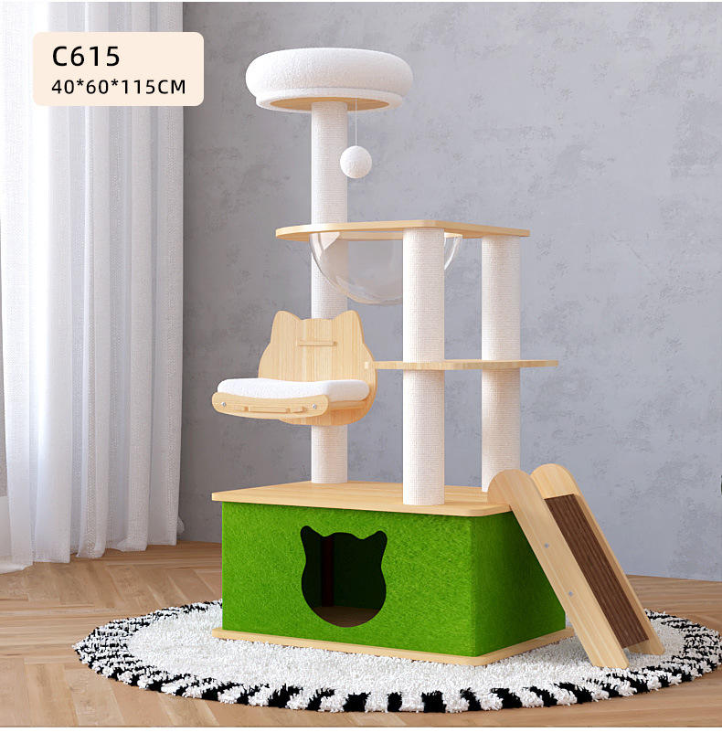 Arbre à chat modèle C615 40*60*115 cm