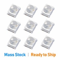 Lámpara de Efecto de Atmósfera Dinámica para Escenario, LED Azul 2835 de 460nm y 0.5W, Ángulo de 120 Grados, Fuente Profesional