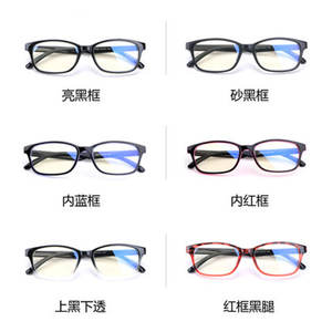 안티 블루 라이트 안경 남성 블루 라이트 방사선 여성 TR90 컴퓨터 보호 게임 안경 블루 차단 UV 안경 - Product Image 2