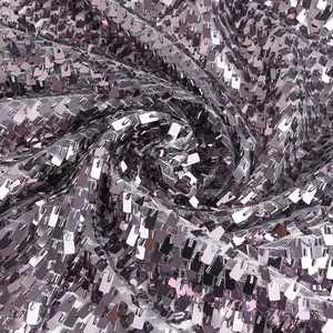 Vente chaude, tissu en polyester métallisé, <span class=keywords><strong>robe</strong></span> de mariée européenne, violet clair, broderie de paillettes de cristal, dentelle, accessoires - Product Image 4