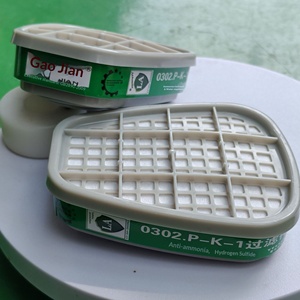 High Quality Reusable OEM-6059 Combined Gas Cartridge ABEK1 Activated <strong>Carbon</strong> PP Material B Class Multi <strong>Filter</strong> <strong>Respirator</strong> Dust - Product Image 4