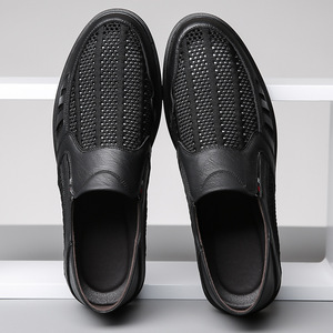 Zapatos Casuales de Malla Transpirable para Hombre, Blancos y Negros, con Banda Elástica, Estilo para Caminar - Product Image 2