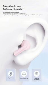 หูฟัง TWS แบบใส่ในหู รุ่น Buds 2024 โปร่งใส สำหรับเล่นกีฬา หูฟังไร้สายแบบ True Wireless TWS สำหรับเล่นเกมส์ - Product Image 4