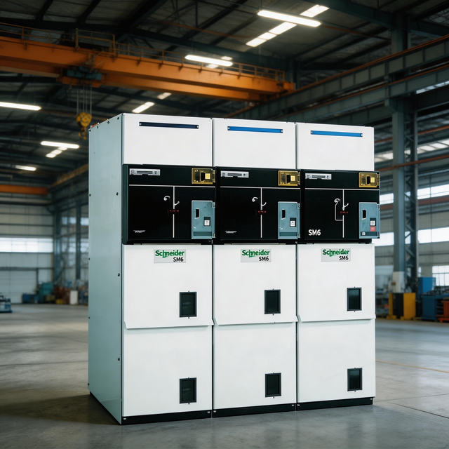 12kv 630A Compact Ring Main Unit for Smart Grid Switchgear Cabinet RMU Gear