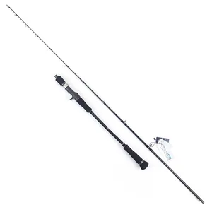 Japón completa Fuji a ratón loco lento Jigging <span class=keywords><strong>Rod</strong></span> 1,9 M PE 3-5 atraer 80-350G girando de espiral guía barco océano pesca <span class=keywords><strong>Rod</strong></span> - Product Image 1