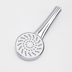 Three Speed Adjustable Handheld <b>Shower</b> <b>Head</b> Round Spray Rain Pressurized Portable Bathroom <b>Shower</b> Accessory - Product Image 1