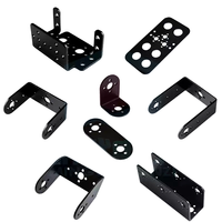 Support de servo, support de servo à double axe, support de robot, plaque de fixation oblique de type U / de type L / plate de type droit, poutre, roulement