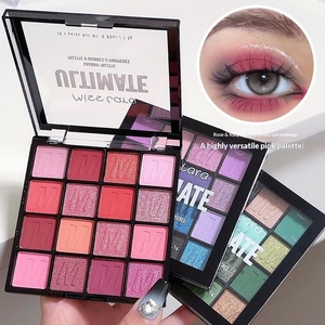 Paleta de Sombras de Ojos Miss <span class=keywords><strong>Lara</strong></span> MS-60 de Dieciséis Colores, Brillantes, Perlados, Mate y con Purpurina Fina, para Estudiantes y Uso en Escenario - Product Image 1