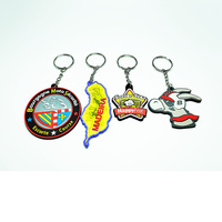 Accessoires de plaque signalétique personnalisés 3Dpvc 2d Cartoon Soft Plastic Drop Creative Coat Cap Label Shoe Flower Shoulder Patch