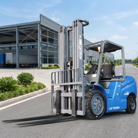 Logistik Material Pabrik Baterai Berat Kontrol Beban Berat Liftron CPD40D 4000kg Forklift Elektrik Counterbalance