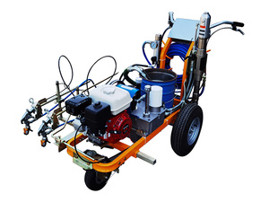 Machine de marquage routier à pulvérisation à froid manuelle avec moteur 5,5 CV, haute efficacité, pour décapage de revêtement routier, machine de marquage routier automatique - Product Image 6