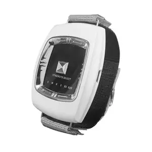 Dispositif de montre-bracelet anti-ronflement intelligent Portable Induction d'onde sonore d'impulsion sommeil confortable bon appareil couleur bleu blanc