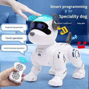 لعبة روبوت كلب ذكي يتم التحكم فيه عن بعد 2.4 جيجا هرتز، يدعم المشي والرقص والبرمجة الحركية والذكاء الاصطناعي - Product Image 3