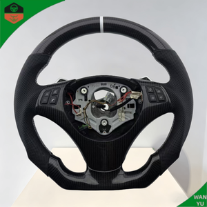 Nouveau produit phare, <span class=keywords><strong>prix</strong></span> d'usine, volant sport en cuir M Sport, entièrement en Alcantara, fibre de carbone, pour BMW E39 E60 E63 E90 E92 Série 3 - Product Image 5