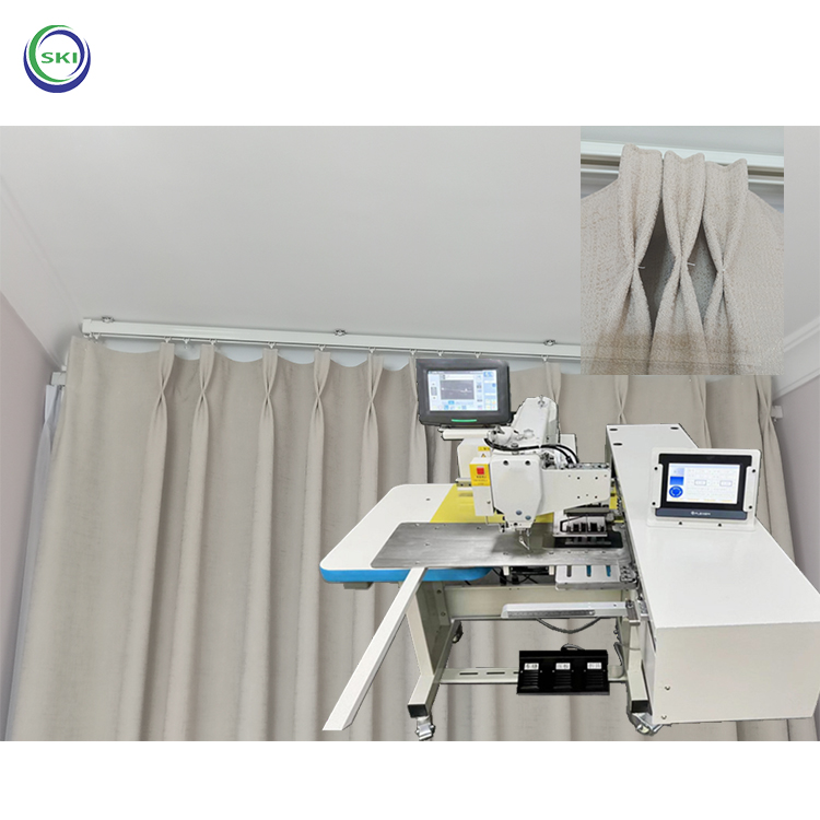 Полностью автоматическая плиссировочная машина, швейная машина для штор, машина для изготовления занавесок