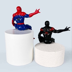 <span class=keywords><strong>Figurine</strong></span> d'action en PVC, Ornement de décoration intérieure pour tableau de bord de voiture, Modèle de jouet à poser sur bureau, Cadeau de collection en gros d'usine - Product Image 3