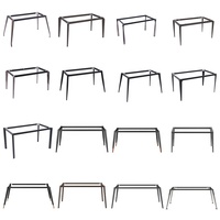 Anpassbarer 4-Personen-Esstisch mit Acrylglas / Stein Einzigartige und Stilvolle Esszimmermöbel |   Fabrikpreis