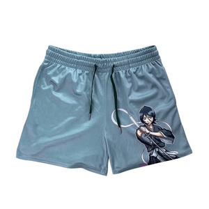 Pantalones Cortos Deportivos Unisex de Anime <span class=keywords><strong>BLEACH</strong></span> <span class=keywords><strong>Rukia</strong></span> con Estampado 3D, Secado Rápido, para Gimnasio, Fitness, Running - Product Image 2