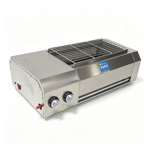 Parrilla de Gas de Acero Inoxidable Ecológica de 2800 Pa, Ahorradora de Energía y Bajas Emisiones, Máquina Comercial para Asar Mariscos - Product Image 1