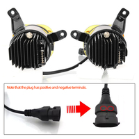 Projecteurs LED antibrouillard pour Jetour Traveler Shanhai T2 Freelander, jaune doré, modification des feux avant, Faros Antiniebla