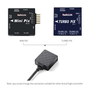 Module de boussole GPS Radiolink M8N TS100 <span class=keywords><strong>Mini</strong></span>, haute précision de positionnement <span class=keywords><strong>pour</strong></span> contrôleur de vol DIY RC FPV <span class=keywords><strong>pour</strong></span> hélicoptères et drones - Product Image 5