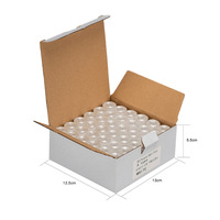 Bobines pré-enroulées en papier plastifié, fil de filament 100% polyester mercerisé teint, haute ténacité, écologique, SAKURA 75D/2 pour