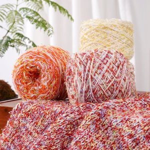 Hilo Acrílico Mezclado, Colores Degradados <span class=keywords><strong>de</strong></span> Diente <span class=keywords><strong>de</strong></span> León <span class=keywords><strong>de</strong></span> Ensueño, Mezclado a Mano, para Tejer a Mano/<span class=keywords><strong>Ganchillo</strong></span>, Kit <span class=keywords><strong>de</strong></span> <span class=keywords><strong>Ganchillo</strong></span> - Product Image 1