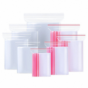 Dây kéo khóa túi trong suốt 2mil polyethylene túi dây kéo túi trong suốt bịt kín bao bì Nhựa Tùy Chỉnh PE - Product Image 4