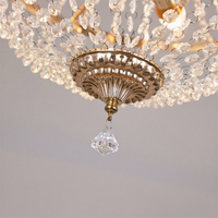 Lustre en cristal Maria Theresa personnalisé pour hôtel, hall, église, mariage, décoration de luxe