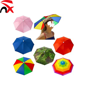 Sombrero con Logotipo Personalizado, Sombrero Paraguas Grande para Niños y Adultos, Sombrero Plegable para Exteriores con Revestimiento Plateado para Hombres y <span class=keywords><strong>Mujeres</strong></span> - Product Image 1
