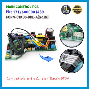 บอร์ดควบคุมหลัก Midea V-CIK36-DDE-A[G-11M] รุ่นดั้งเดิม PCB 17126000001466 17126000A02076 17126000001489 ใช้ร่วมกับ Carrier ได้ - Product Image 1