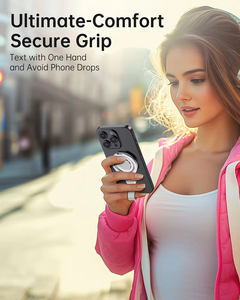 Finesse calidad espléndidos precios soporte de anillo magnético H7Pro CNC correa de muñeca de aluminio bolsillo portátil carga teléfono agarre personalizado - Product Image 6