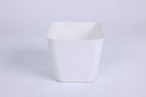 Pot de fleurs carré en plastique PP pour jardinage intérieur et extérieur – Vente en gros |   Fabricant OEM de logos personnalisés en couleur, taille 13 - Product Image 5