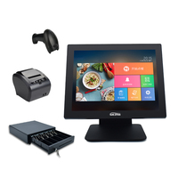 Caisse enregistreuse OEM ODM J1900 windows pos, prix d'usine