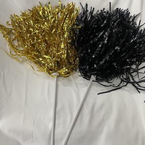 Venta caliente de fábrica 500 Serpentinas de plástico pompones de animadora con mango de palo - Product Image 6