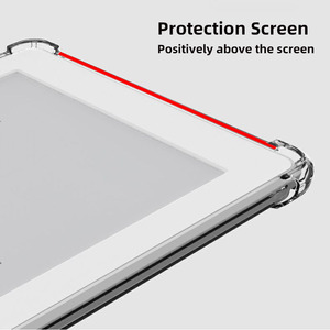 Étui pour tablette en gros pour Kindle Fire HD10 Plus 2021 Paperwhite 5 11th E-Reader Cover Protective Aigbag Bumper Clear TPU Case - Product Image 4