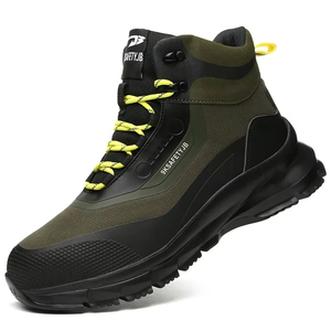 Anti Splash Water Safety <b>Shoes</b> <b>Men</b> Wear Resistant <b>Work</b> Boots Steel Toe <b>Shoes</b> Puncture-Proof Protective <b>Shoes</b> Security Boots - Product Image 3