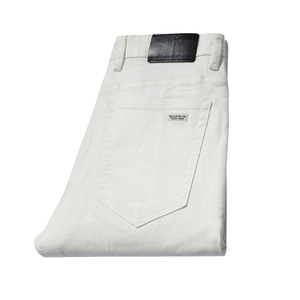 Pantalons habillés décontractés pour hommes de haute qualité, <span class=keywords><strong>pantalon</strong></span> <span class=keywords><strong>chino</strong></span> blanc slim pour le travail, <span class=keywords><strong>pantalon</strong></span> d'affaires pour hommes - Product Image 3